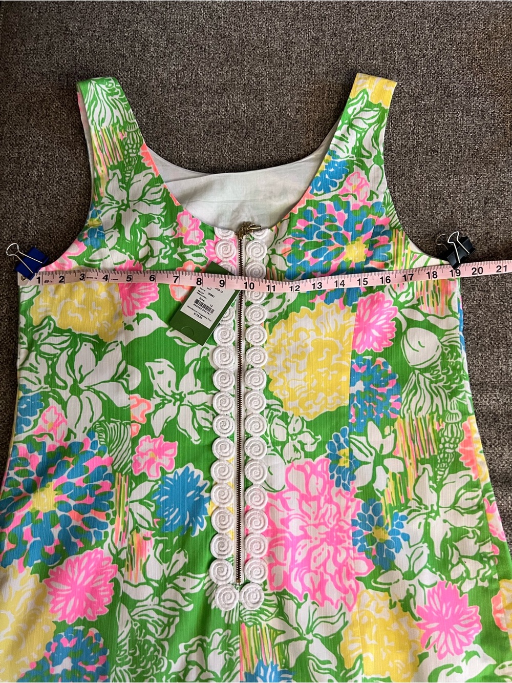 Lilly Pulitzer Cathy Shift Dress Size 12 - Picture 3 of 7